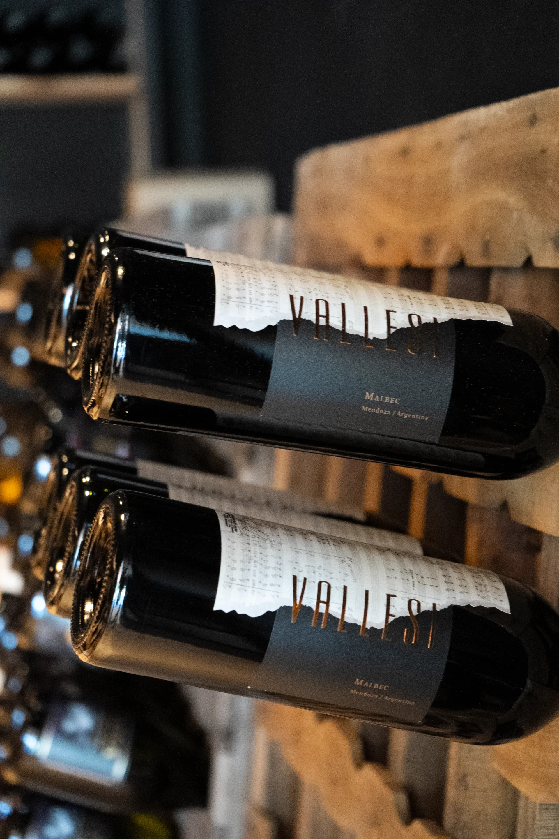Etiqueta Vallesi Malbec